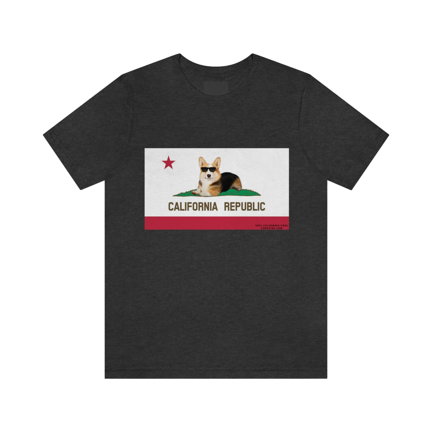 Republic of Corgifornia - Cool Corgster T-shirt