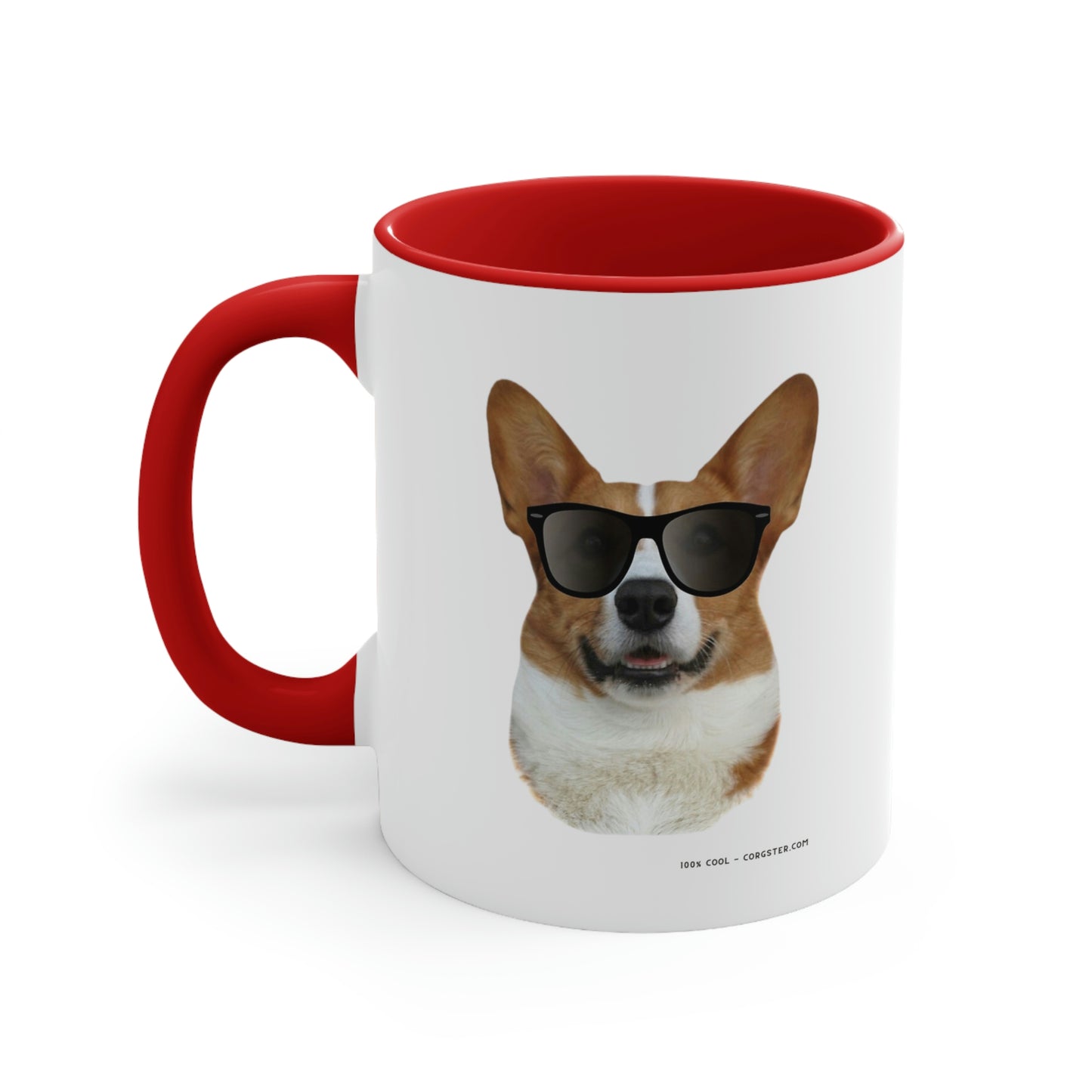 Cardigan Cool - Authentic Corgsters Coffee Mug, 11oz