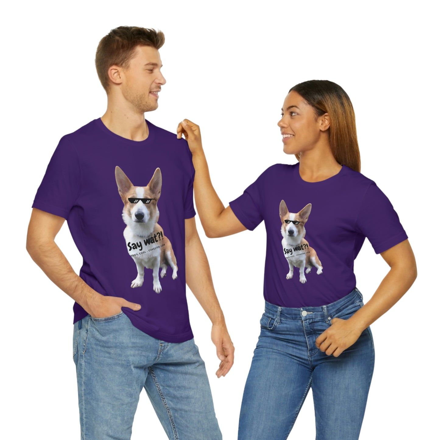 Say Wat! Cool Corgi Shirt