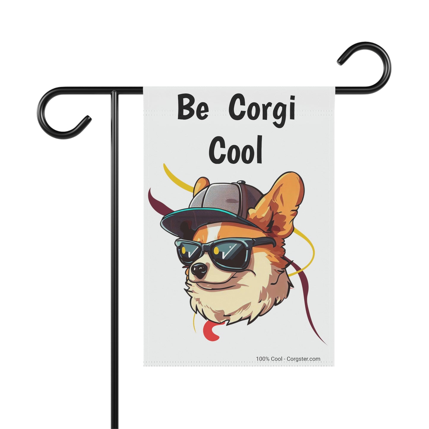 Be Corgi Cool - Corgster Garden & House Banner