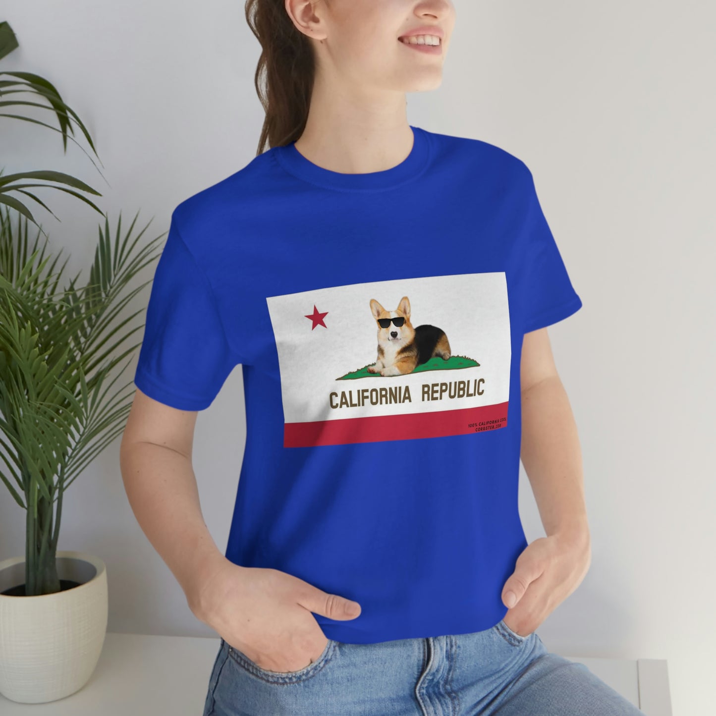 Republic of Corgifornia - Cool Corgster T-shirt