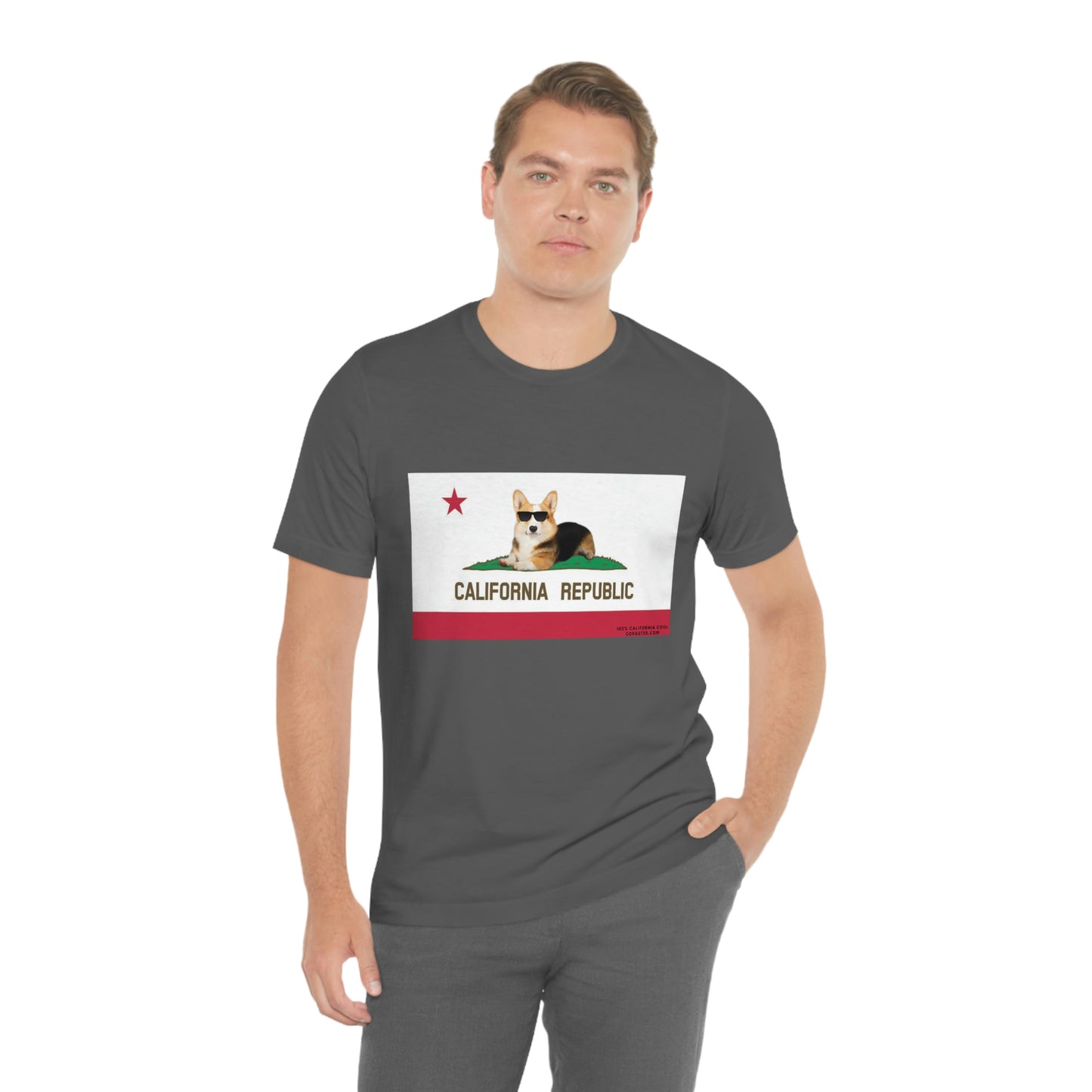 Republic of Corgifornia - Cool Corgster T-shirt