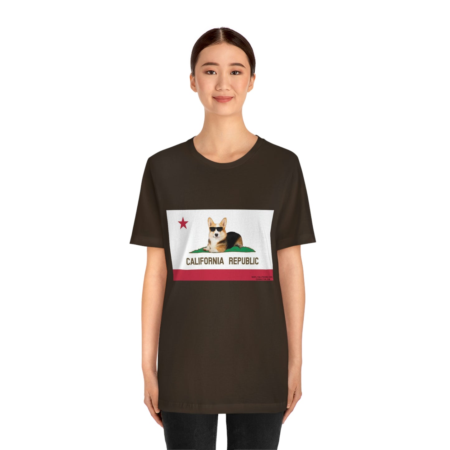 Republic of Corgifornia - Cool Corgster T-shirt