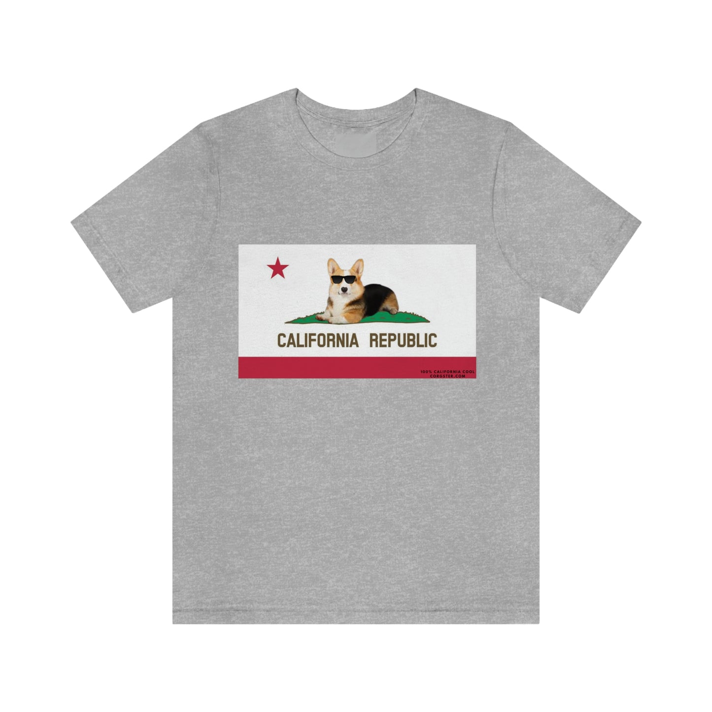 Republic of Corgifornia - Cool Corgster T-shirt