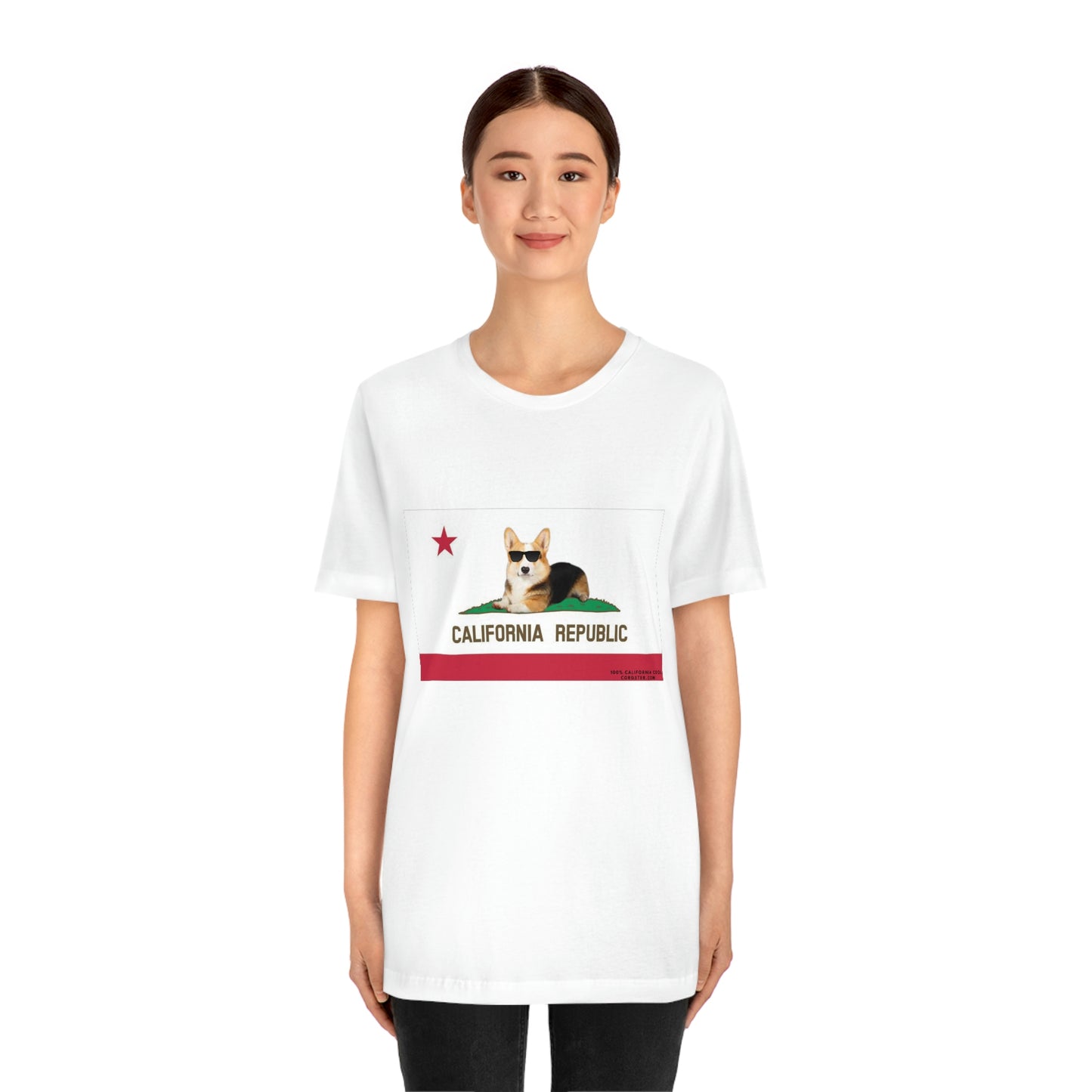 Republic of Corgifornia - Cool Corgster T-shirt