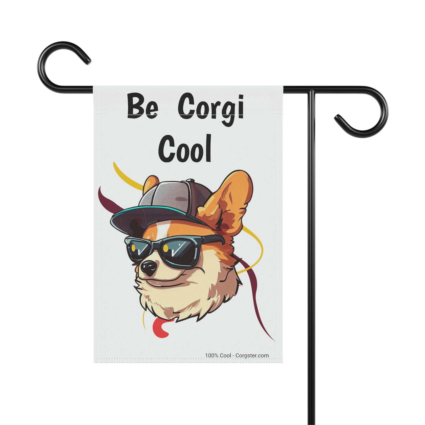 Be Corgi Cool - Corgster Garden & House Banner