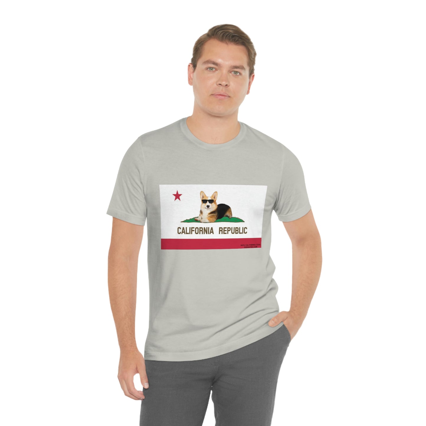 Republic of Corgifornia - Cool Corgster T-shirt