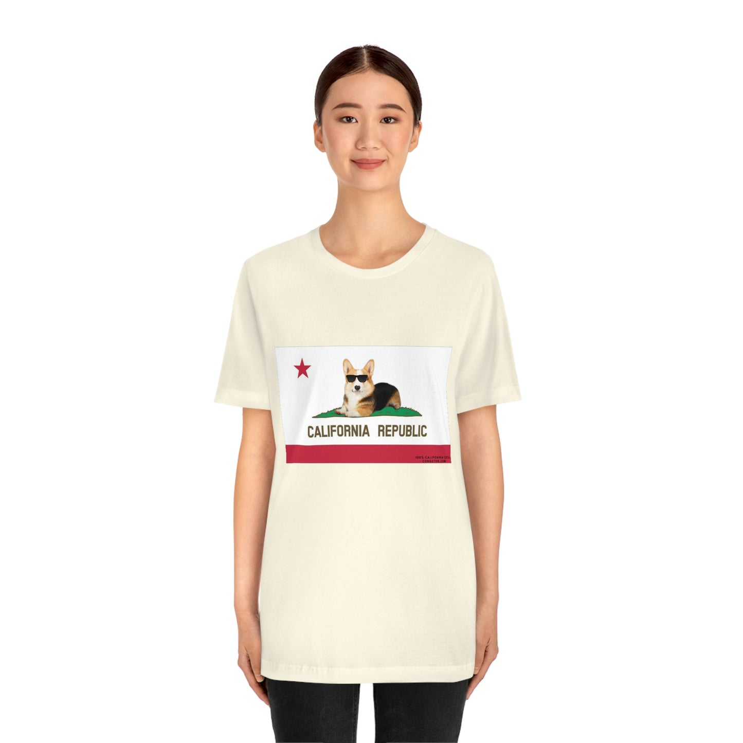 Republic of Corgifornia - Cool Corgster T-shirt