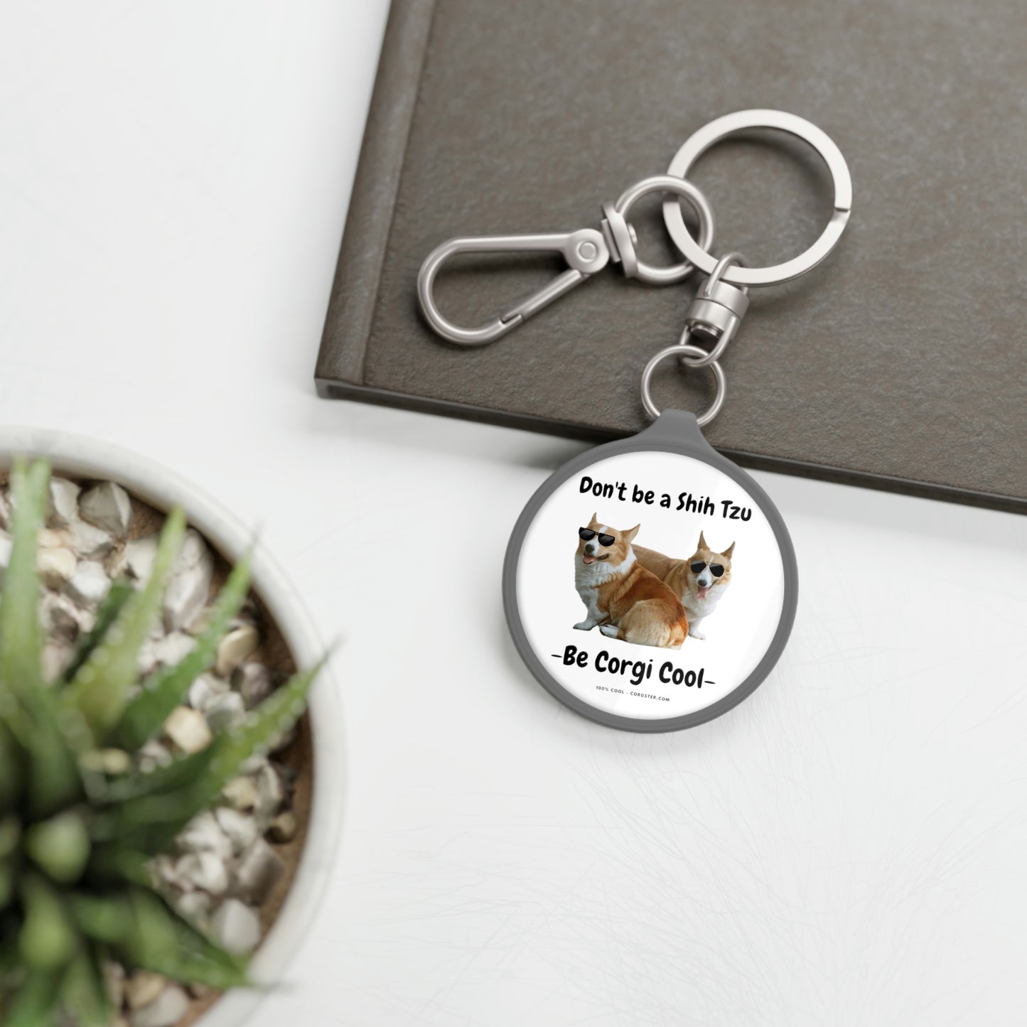 Don't be a Shih Tzu Keyring Tag