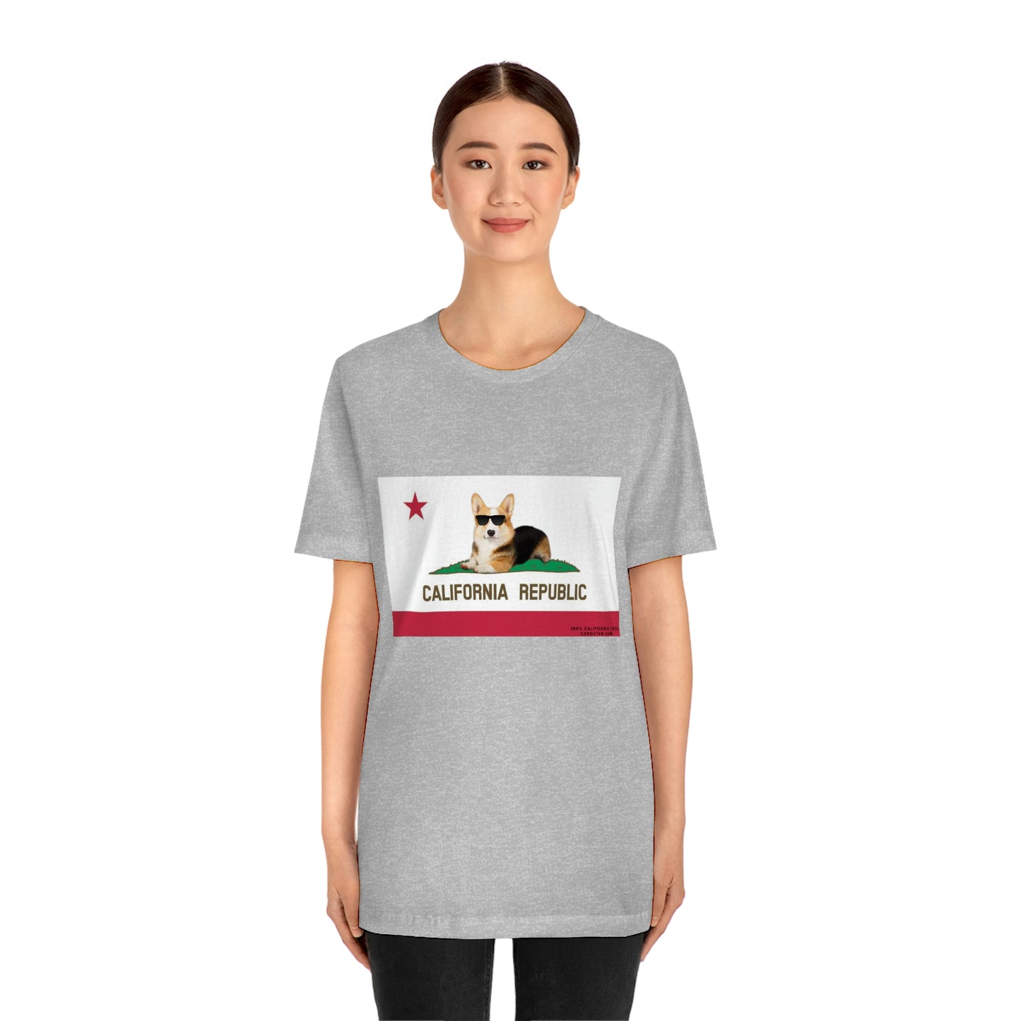 Republic of Corgifornia - Cool Corgster T-shirt