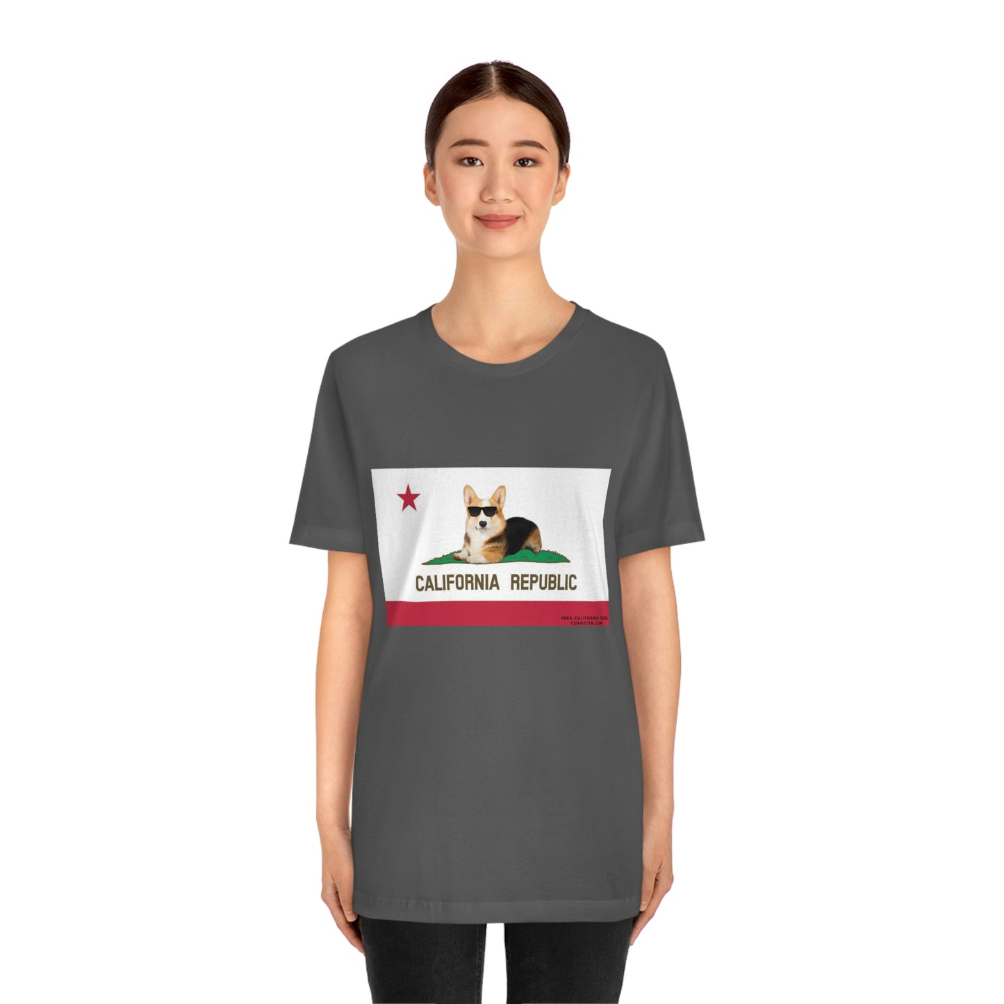 Republic of Corgifornia - Cool Corgster T-shirt