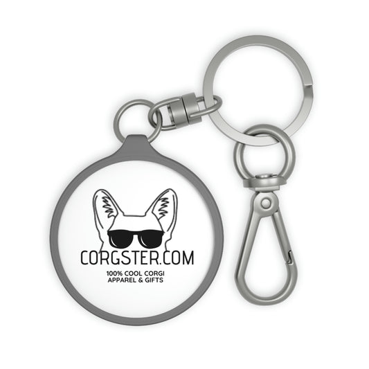 Alden the Corgster Keyring Tag
