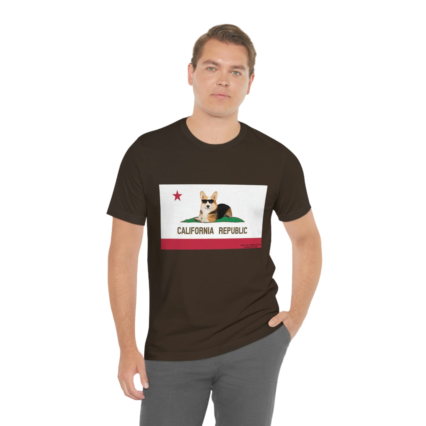Republic of Corgifornia - Cool Corgster T-shirt