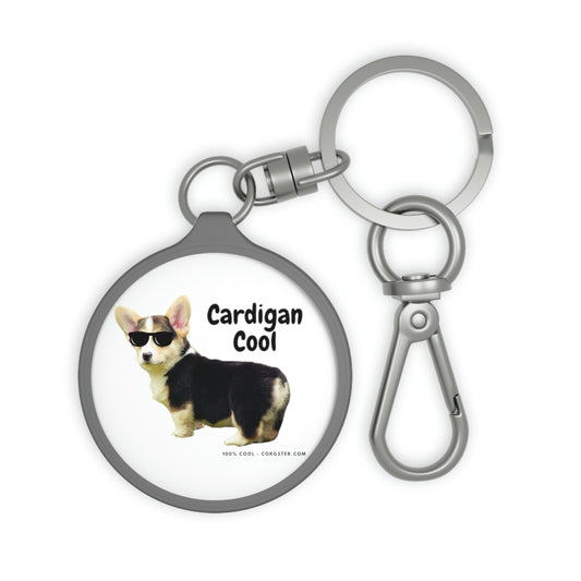Cardigan Welsh Corgi - Cool Corgster Keyring Tag