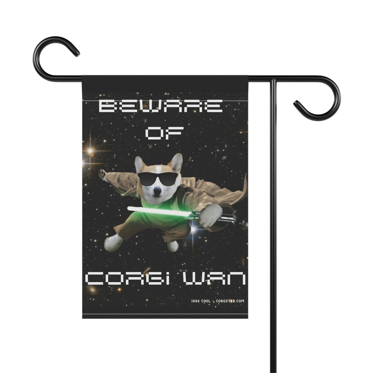 Corgi Wan - Corgster Garden & House Banner